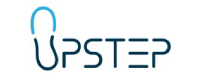the upstep logo is shown on a white background